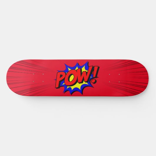 Comic Book Skateboard Deck (Horizontaal)