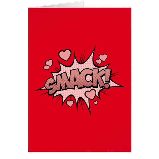Comic Book Sound Effect - Smack! Pop Art (Voorkant)