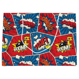 Comic Book Speech Bubble Gift Bag Groot Cadeauzakje