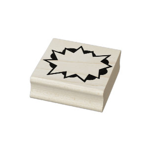 Comic book spraak bubble Rubber Stamp Rubberstempel
