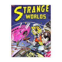 Comic Book Strange Worlds