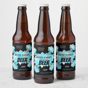 Comic Book Style op maat Bier Etiket