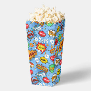 Comic Book Tent Favor Box Bedankdoosjes