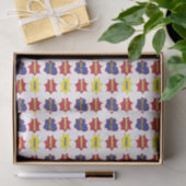 Comic Book Text Bubbles Patroon Tissuepapier (Geschenk)