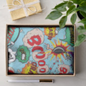 Comic Book Text & Word Bubbles Tissuepapier (Geschenk)