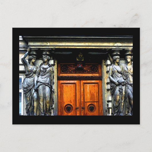 Comic Book Wenen Briefkaart (Voorkant)