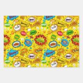 Comic Book Wrapping Paper Set (Voorkant 3)
