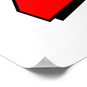 Comic Book Zap Poster (Hoek)