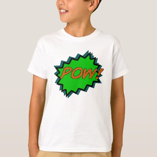 Comic Books Pow T-shirt (Voorkant)