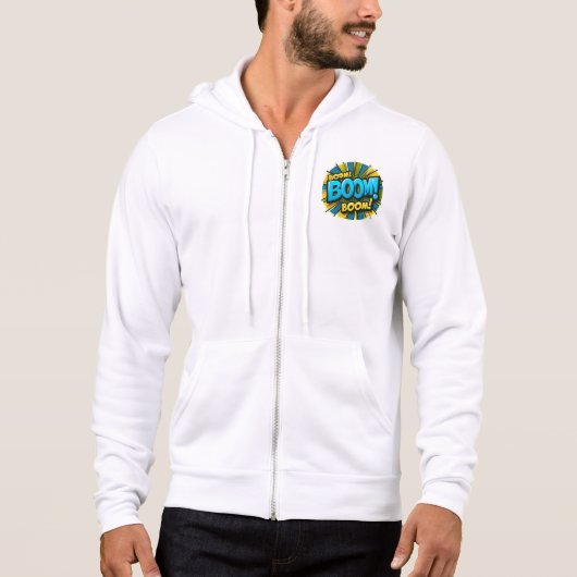 Comic Burst Energy Hoodie (Voorkant)