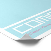 Comic Frenzy Lion Poster (Hoek)