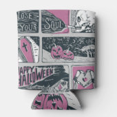 Comic Halloween: leuke illustratie Blikjeskoeler (Achterkant)