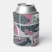 Comic Halloween: leuke illustratie Blikjeskoeler (Blikje Achterkant)