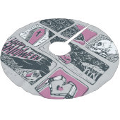 Comic Halloween: leuke illustratie Kerstboom Rok (Gekanteld)