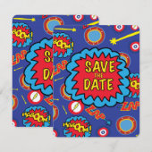 Comic Heroes datum opslaan (Voorkant / Achterkant)