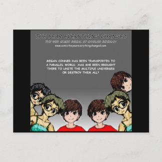 Comic: Het jaar dat alles veranderde Briefkaart