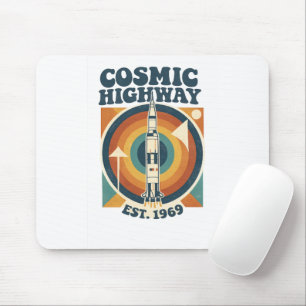 Comic Highway – Leuke Pop Art voor stripfans Muismat