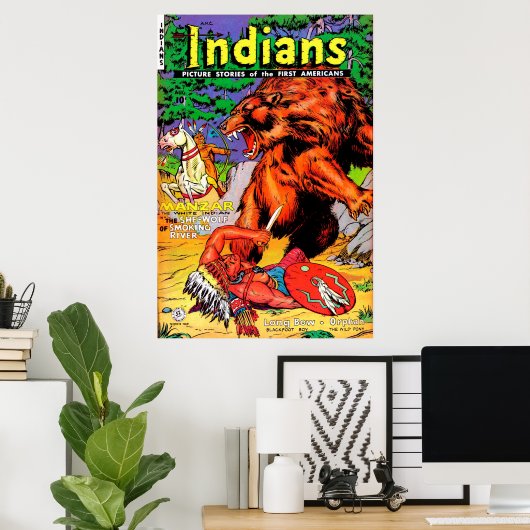  Comic Hoesje Poster (Thuiskantoor)