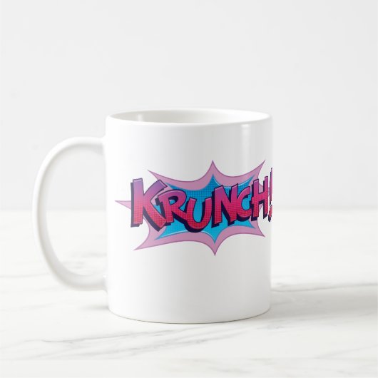 Comic Krunch. Koffiemok (Links)