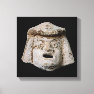 Comic-masker Canvas Afdruk