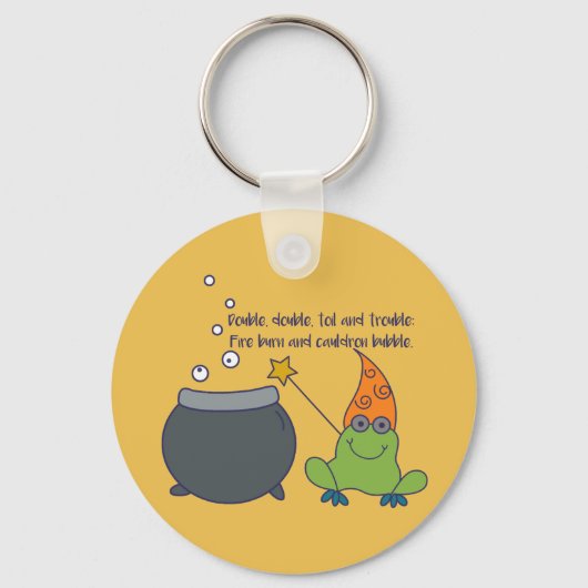 Comic McBeth Halloween Sleutelhanger (Voorkant)