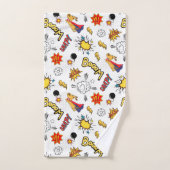 Comic Pattern  Bad Handdoek (Handdoek)