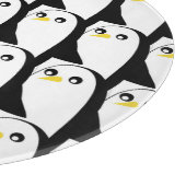 Comic Penguin: zwart wit Snijplank (Hoek)