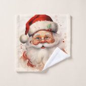 Comic santa claus (Gant de toilette)