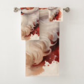 Comic santa claus bad handdoek (Insitu)