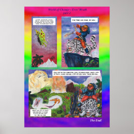 Comic Short Story Fantasy World Change Art Love Poster