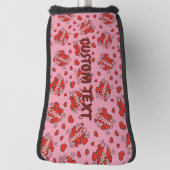 Comic Sound Effect Pattern Kissen Golfheadcover (Draai 90)