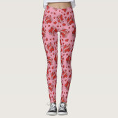 Comic Sound Effect Pattern Kissen Leggings (Voorkant)