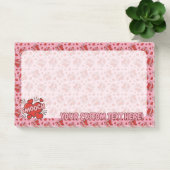 Comic Sound Effect Pattern Kissen Post-it® Notes (Kantoor)