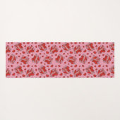Comic Sound Effect Pattern Kissen Yogamat (Achterkant (horizontaal))