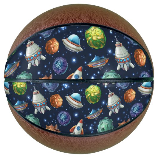 Comic Space Basketball Basketbal (Voorkant)