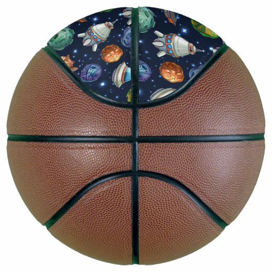 Comic Space Basketball Basketbal (Rechts)