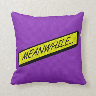 Comic-stripkussen - ondertussen... kussen