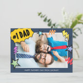 Comic Style-fotokaart Kaart (Staand voorkant)