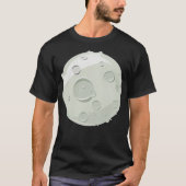 Comic Style Moon T-shirt (Voorkant)