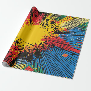 Comic Style Pop Art Explosion (10) Cadeaupapier