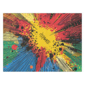 Comic Style Pop Art Explosion (10) Tafelkleed (Voorkant (Horizontaal))