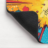 Comic Style Pop Art Explosion (11) Muismat (Hoek)