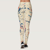 Comic Style Pop Art Explosion (5) Leggings (Achterkant)