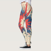 Comic Style Pop Art Explosion (5) Leggings (Links)