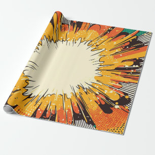 Comic Style Pop Art Explosion (6) Cadeaupapier