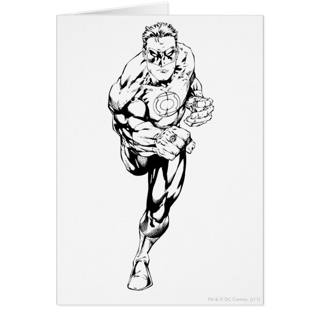 Comic Style - Running, Black and White (Voorkant)