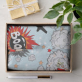 Comic Style Super Hero-ontwerp Tissuepapier (Geschenk)