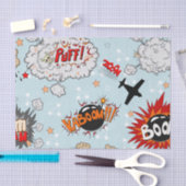 Comic Style Super Hero-ontwerp Tissuepapier (Craft)