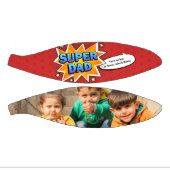 Comic Super Hero Dad vaderdag van Kinderen Basketbal (Panelen)