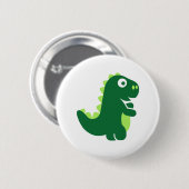 Comic T-Rex Ronde Button 5,7 Cm (Voorkant /achterkant)